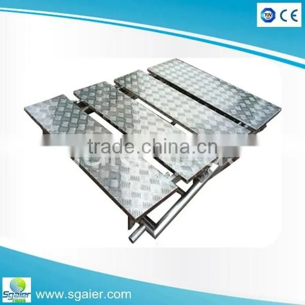 high quality folding choral risers for sale, aluminum choral risers , cheap price risers