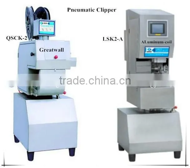 20-120mm Sausage Diameter Sausage Clipper Pneumatic