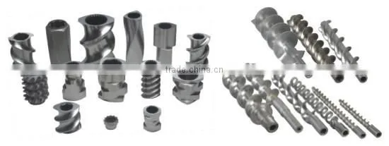 Twin Screw Extruder Parts Screw and Barrel