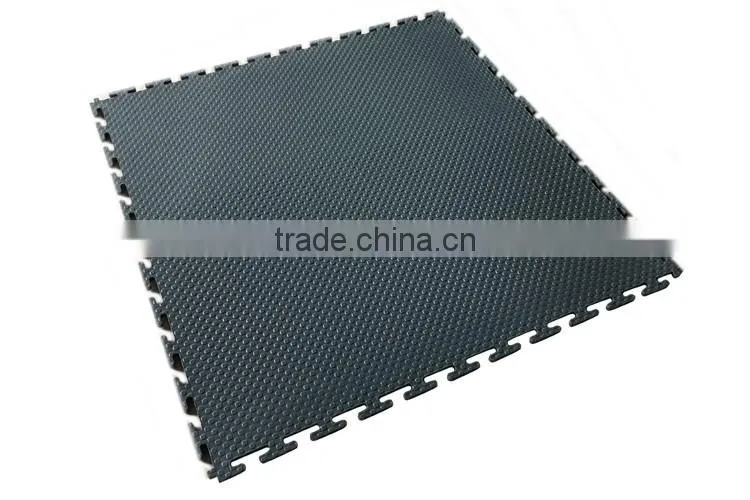 Good quality outdoor interlocking plastic floor tiles , PVC plastic floor tiles