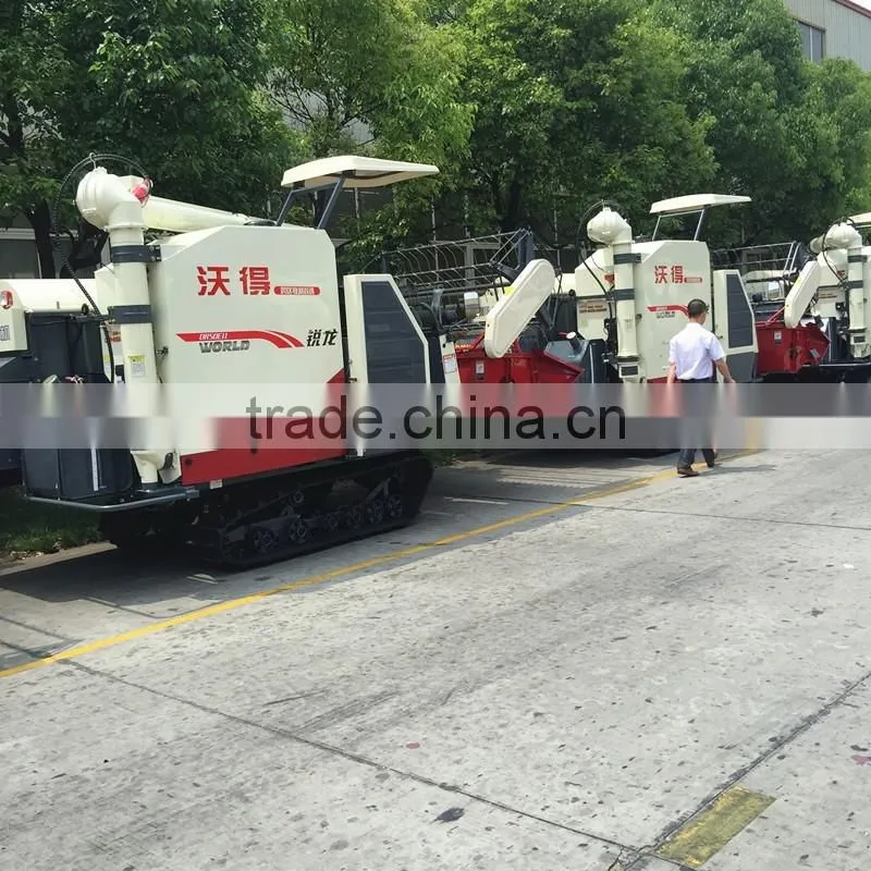 China light paddy 5.0E mini rice wheat combine harvester price with CE