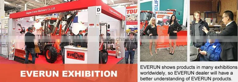 Er10 (1.0Ton) Mini Front End Loader with Hydraulic Pallet Forks