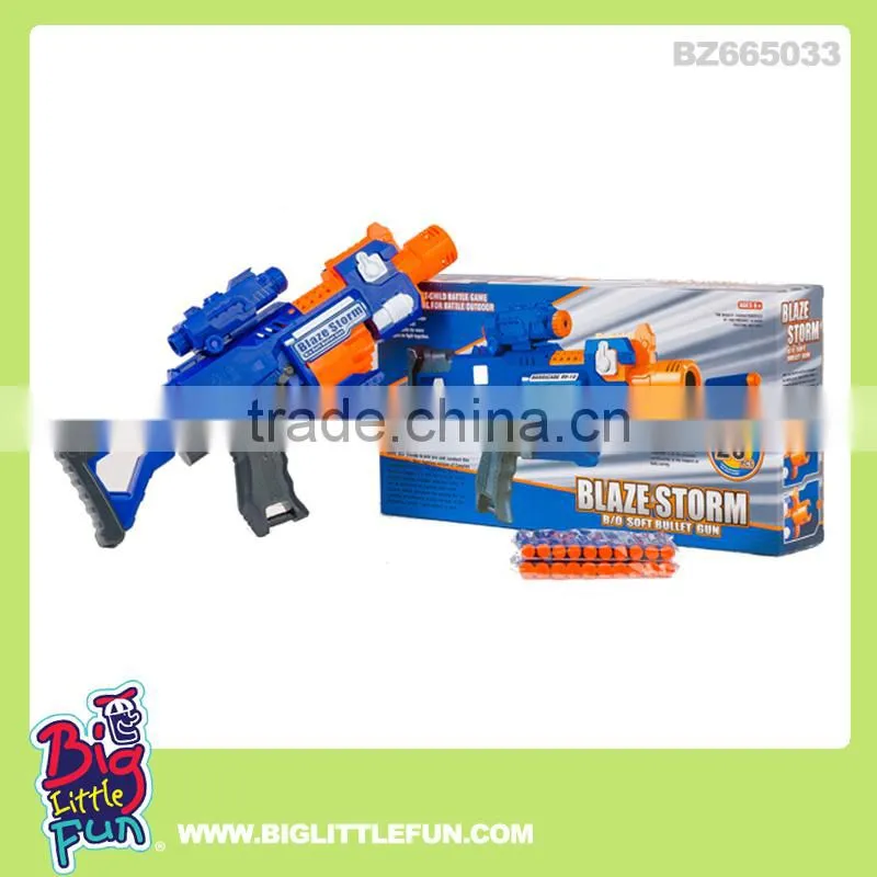 Electric shooting toys gun sniper with 30 soft bullets