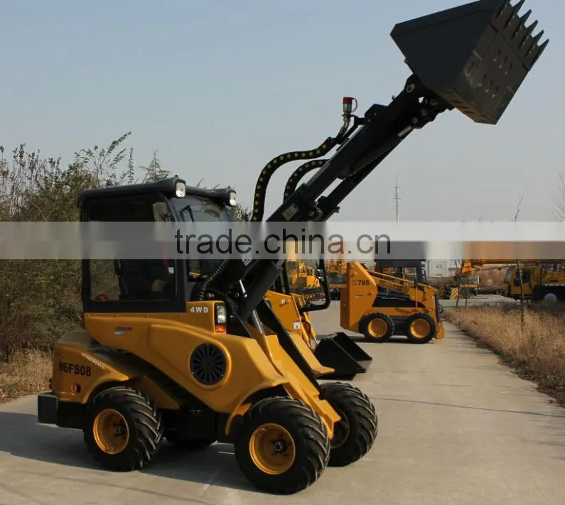NEWLAND brand compact backhoe loader small wheel loader with CE