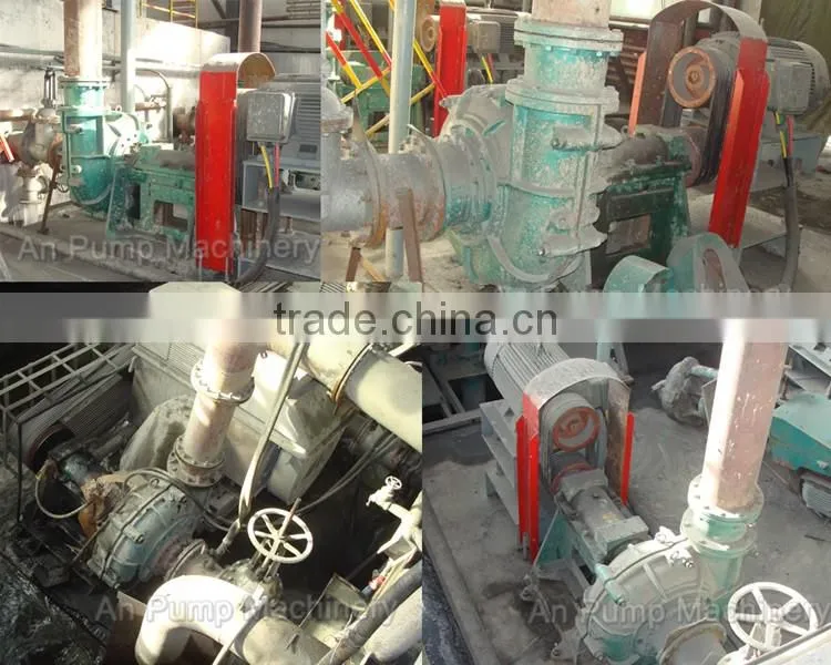 Centrifugal horizontal slag handling pump coal wash slurry pump