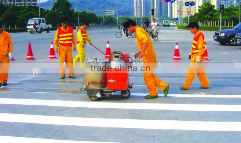 GD320S diesel engine Self propelled thermoplastic road painting machine