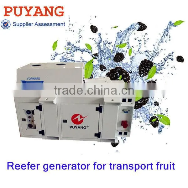 Container used underslung 16kw generator for reefer for fresh seafood