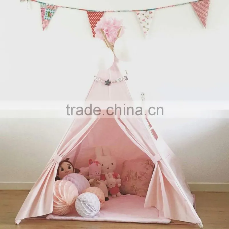 Promotional wholesale indoor kids play room teepee tent tepee tipi wigwam for sale