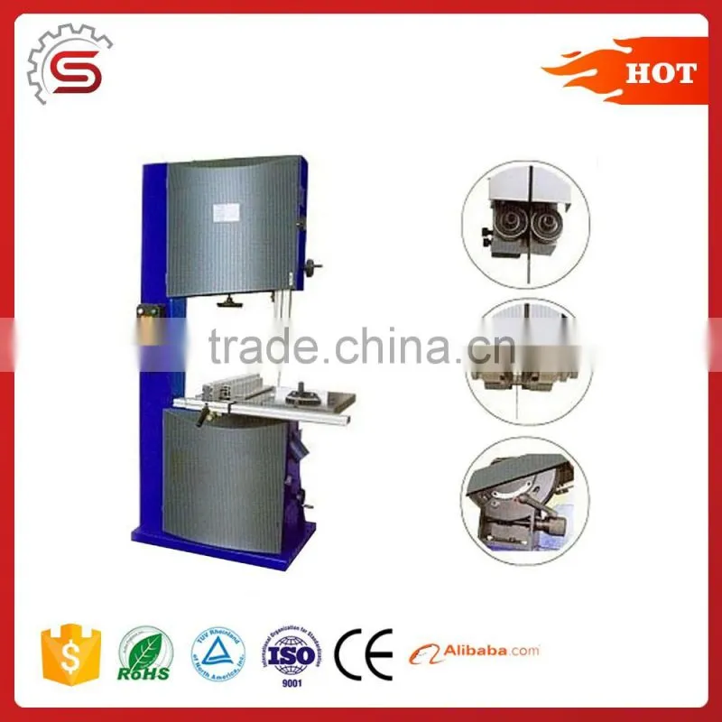 MJ3470 timber vertical band saw machine