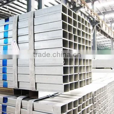 erw 50x50x1.2mm pre galvanized welded steel pipe /tube
