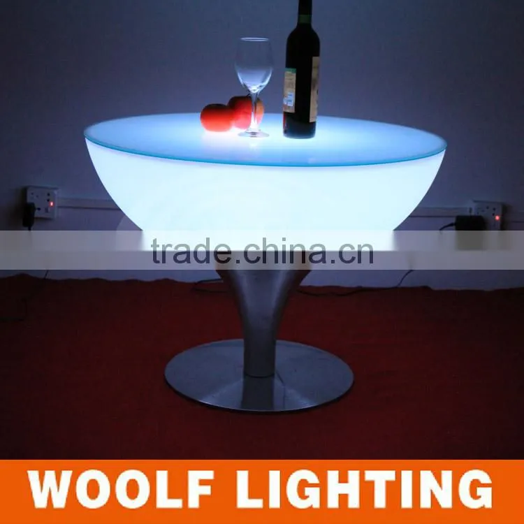 Tropical Multi Dimension Brightsome Rechargeable LED Floating Bar Coffee Table Dinner Table