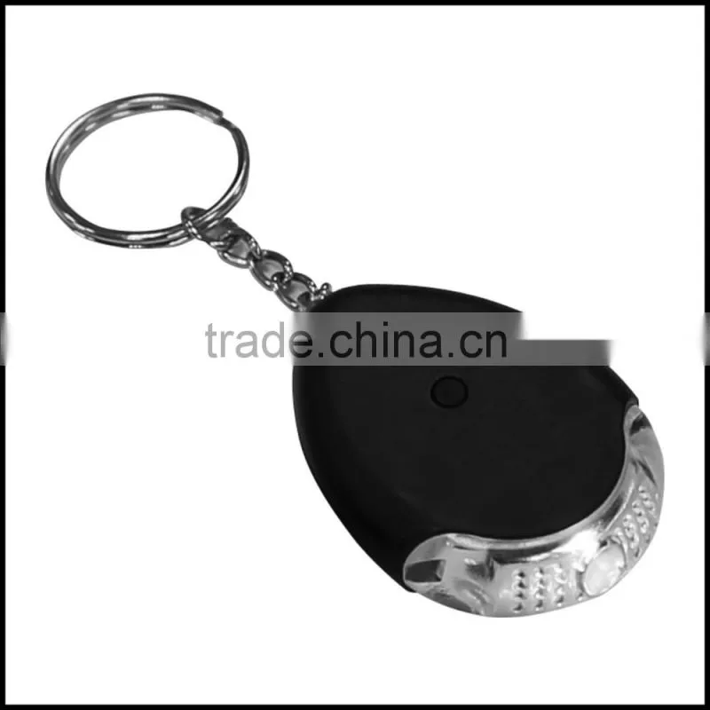 Factory wholesale key finder with LED light,smart key finder with keychain