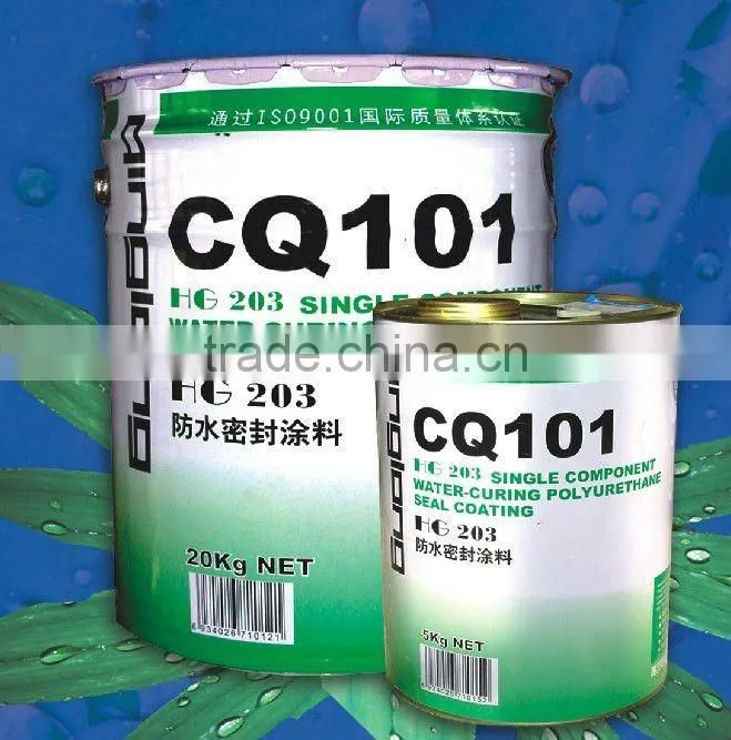 China single component polyurethane waterproof paint 5kg