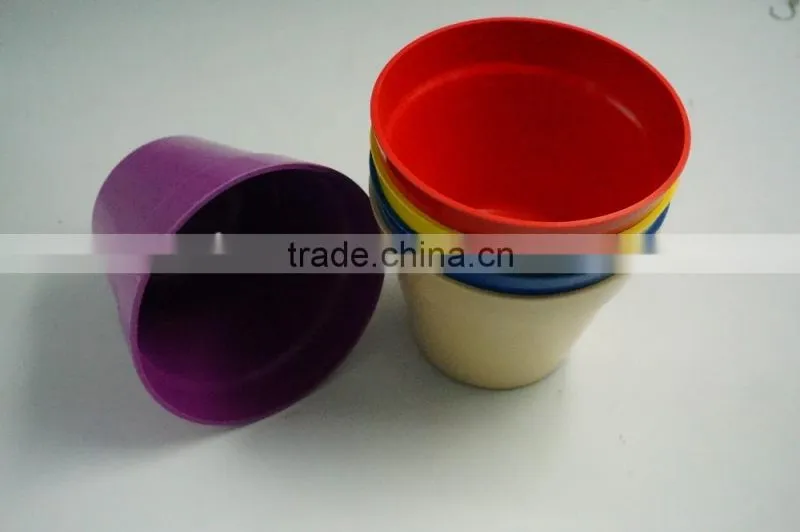 Best seller and feedback Bamboo fiber bio and eco flower pot