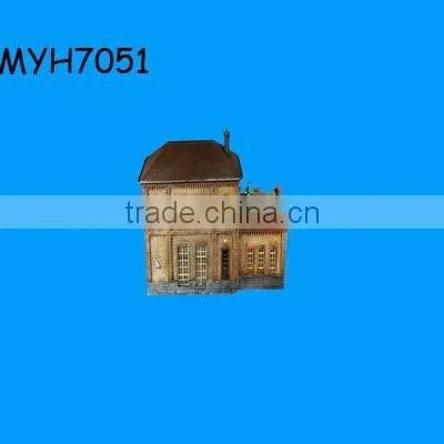 2012 new fashion resin custom guild hall miniature souvenir building castle