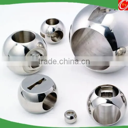 AISI304 150mm Outdoor Polished Stainless Steel Handrail Decoration