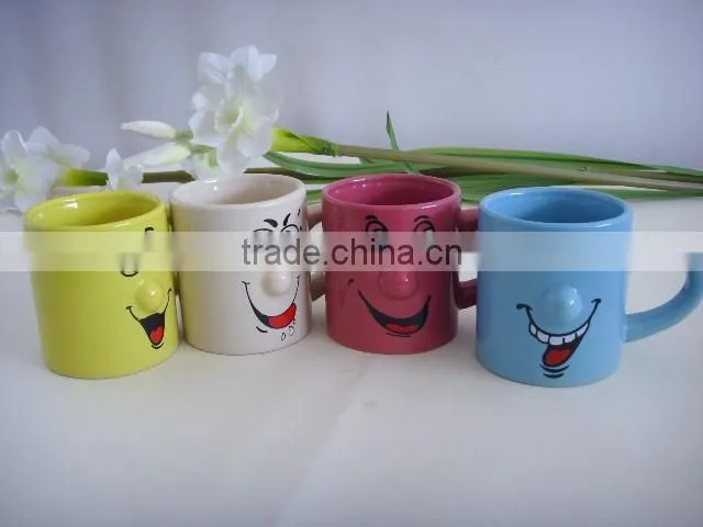 promotional ceramic glazed mug