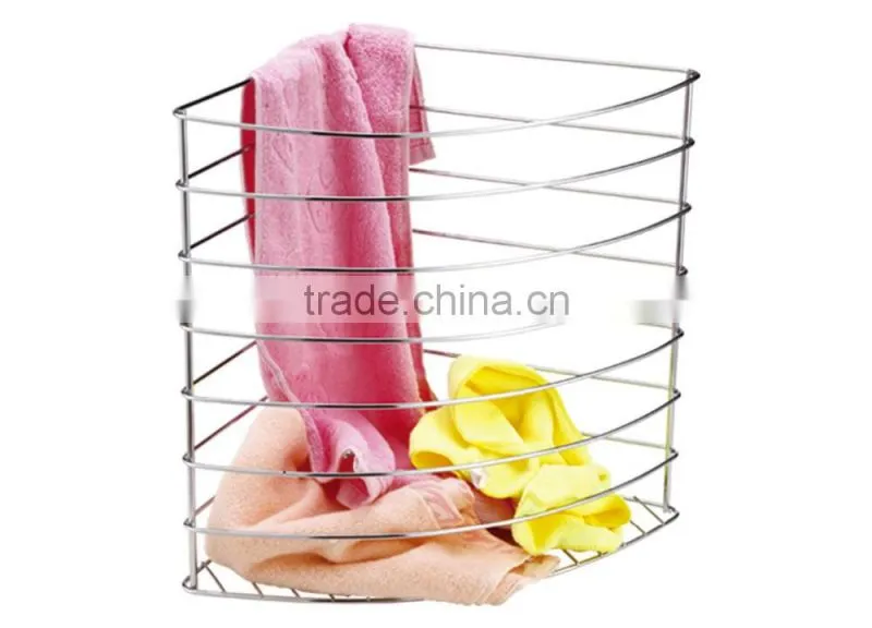 Stainless steel Towel Basket for Hotel Using