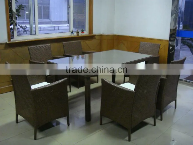 Evensun High Quality Long Table Dining Set Dining Table Set