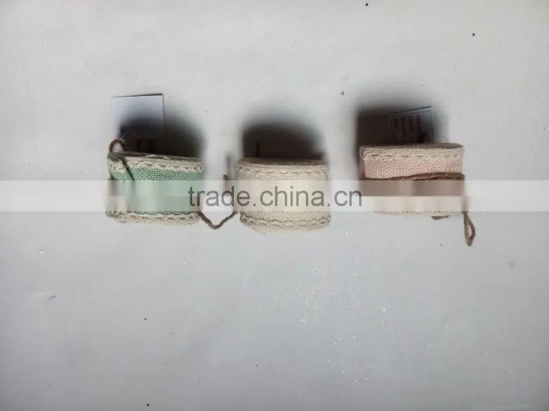 Factory high quality wholesale jute burlap ribbon for Packing
