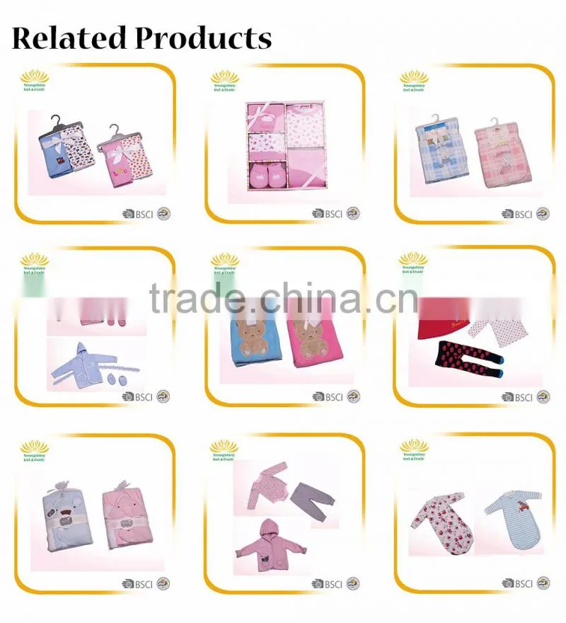 Good feedback cute baby blanket with solid embroidery