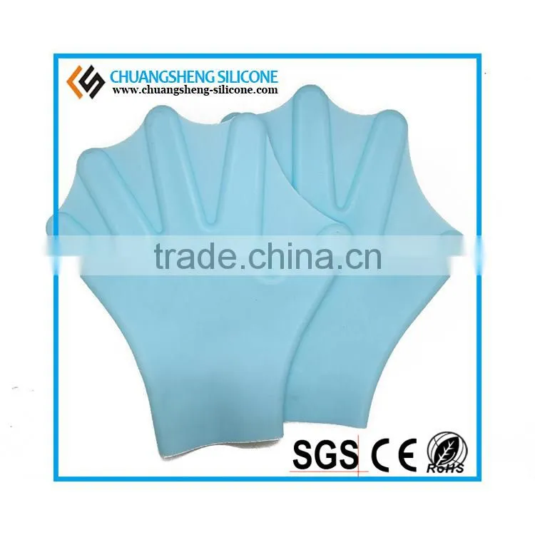 WHOLE FINGER SILICONE GLOVES FOR SWIMMING