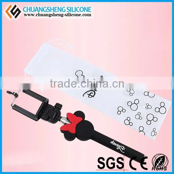 selfie stick with bluetooth shutter button, selfie stick with cable, monopod selfie stick