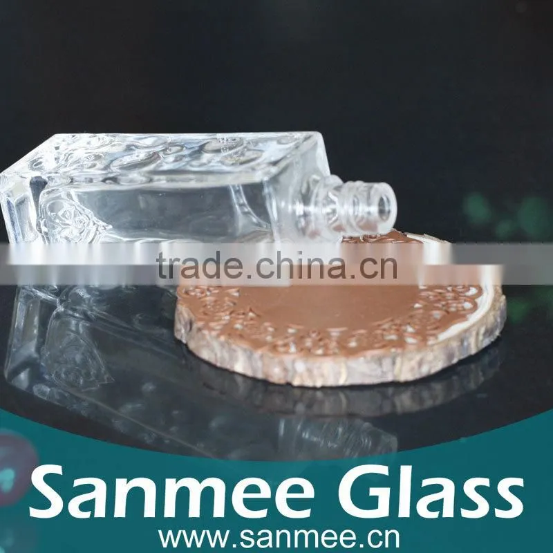 Supplies Cheap Glass Bottles 81ml Transparent Glass Bottle For Perfume