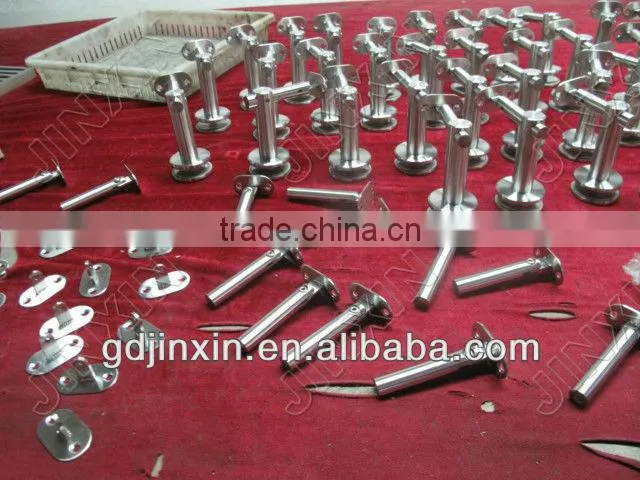 Ajustable 304 Stainlesss Steel Handrail Support Glass Bracket