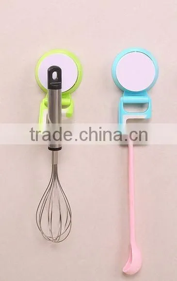 Vacuum suction cup bathroom and kitchen plastic Mop frame/holder