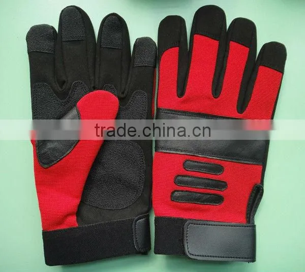 PU Leather Police Gloves for Winter