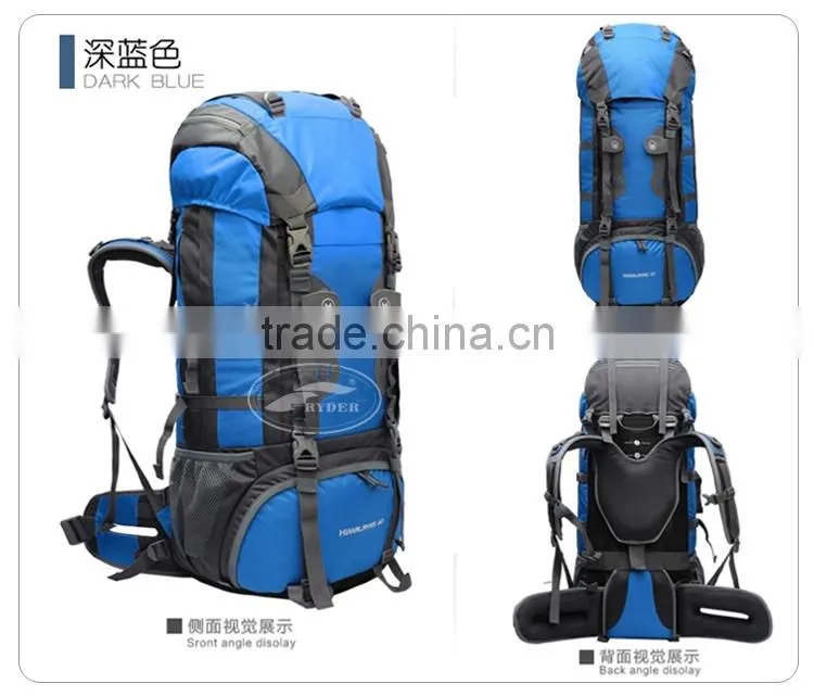 2017 New Design Premium Quality Outdoor Hiking Custom Waterproof Dry Bag Backpack