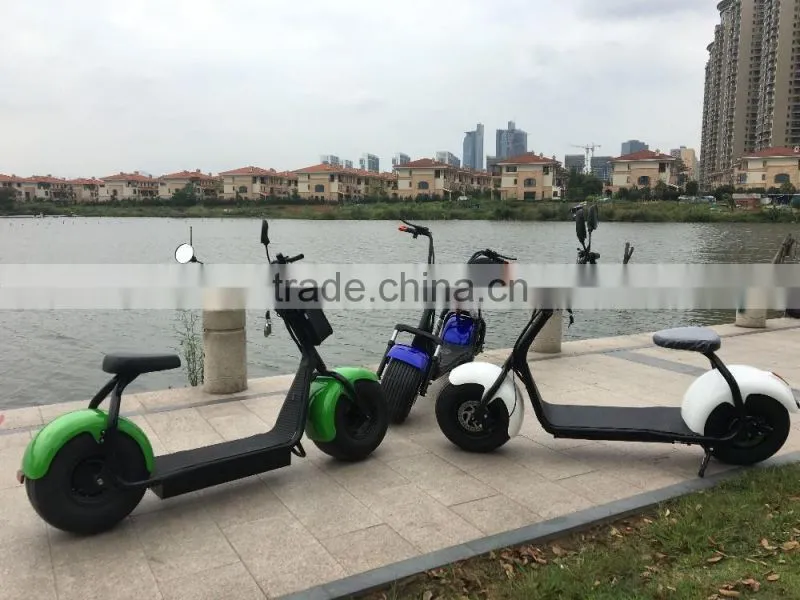 Best selling 60v 1000w harley fat tire electric bike/ citycoco electric scooter/electric motorcycle for adult