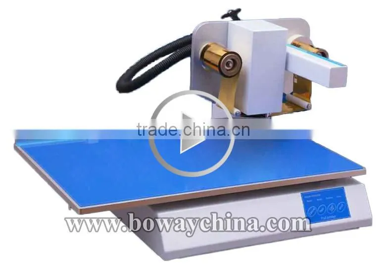 ?% discount BOWAY supply AMD9025 hot foil stamping machine for leather