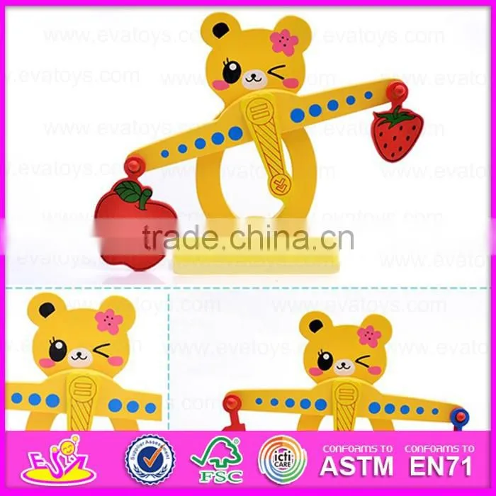 2016 newest educational wood balance toy W11F055