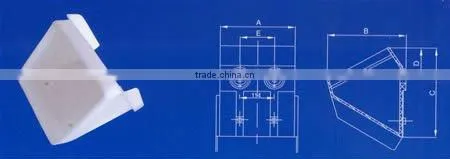 Types of Plastic Elevator Bucket
