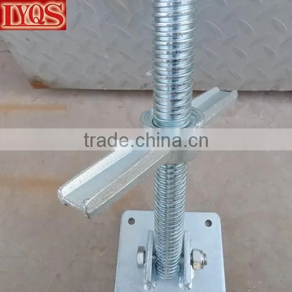 Adjustable Solid Steel Swivel Base Jacks for Tilt-up Support