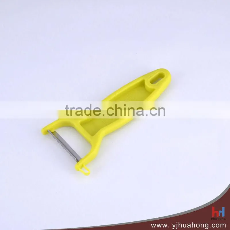 Useful plastic handle stainless steel julienne peeler