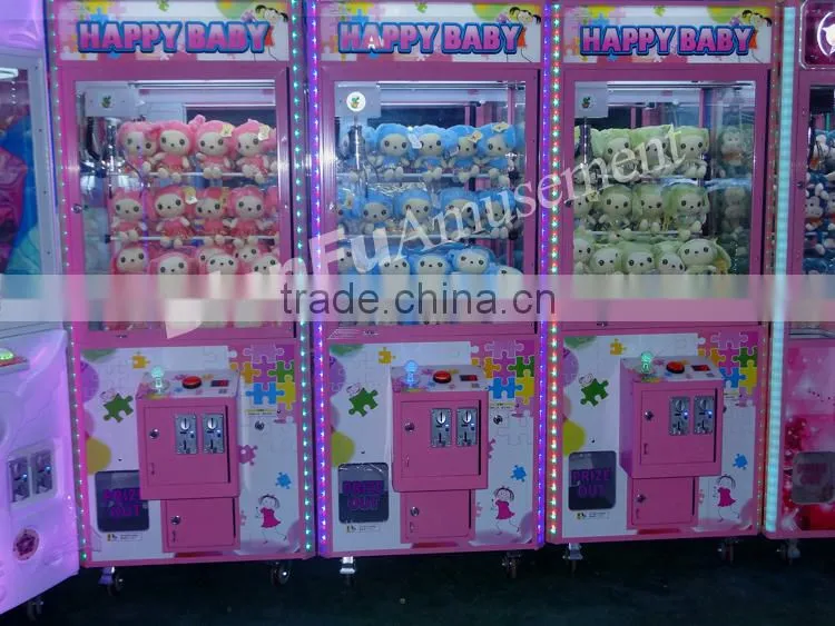 mini baby bear claw crane toy machine/toy crane game machine for sale DFCC-1