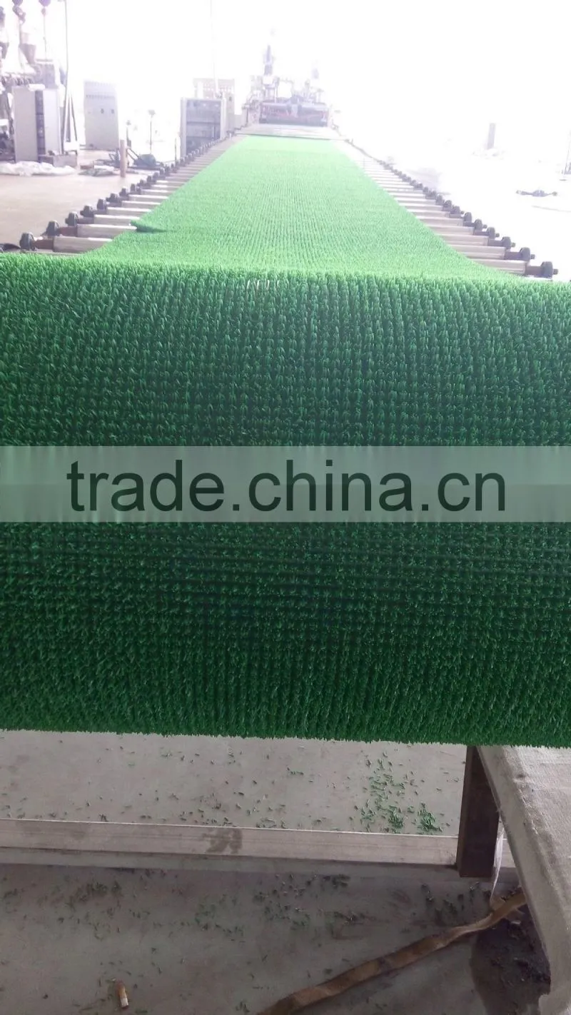 shining plastic grass mat roll colorful hot sale to india