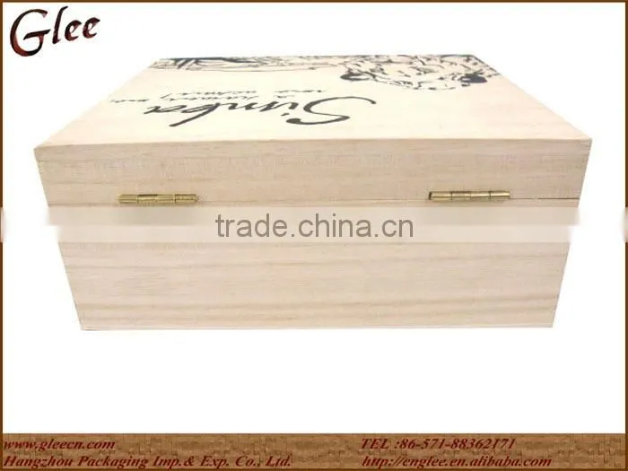 Decorative Tea Box /Coffee Box With Hinged Lid