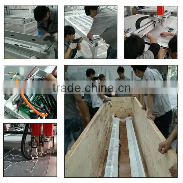 Computerized contorl pattern cutter of apparel