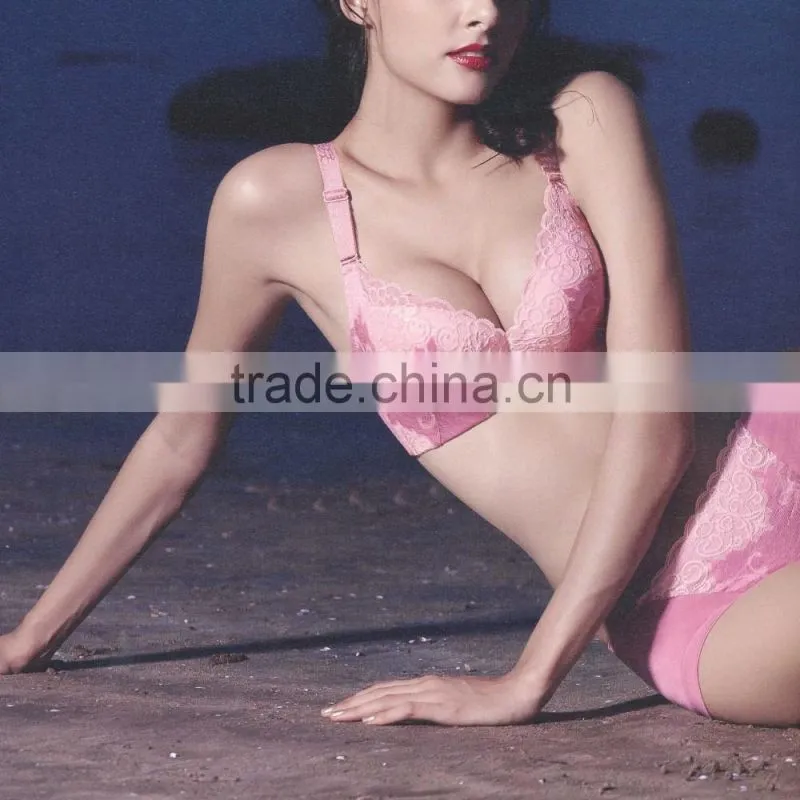 women beautiful bra with underwear/seamless hot sex women's lingerie and panty