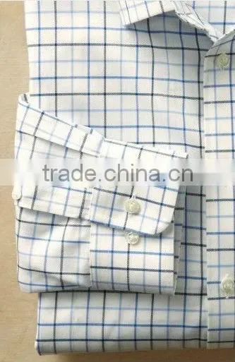 Men's oxford check shirts,long sleeve plaids shirts,casual check shirts for men