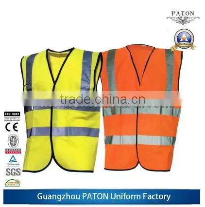 China custom roadway safety reflective safety vest for worker
