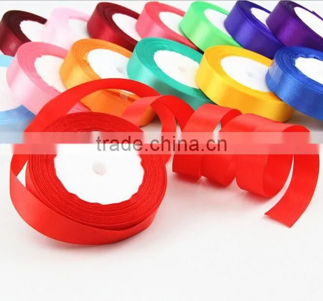 Double sided Satin Ribbon all size and color for decorative and gift wrapping