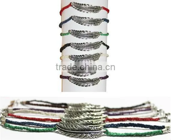 leather and rhinestone chain braided bracelet, wrap bracelet, glistening crystal chain and leather bracelet