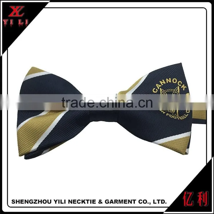 Nice Mens Bow Tie For Custom Brand Logo Pattern Size