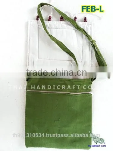 Thai Embroidered HMONG Hill Tribe Tote Handbag