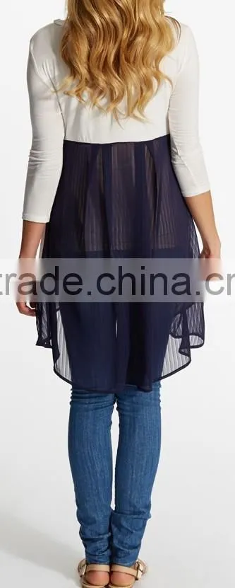 online shopping scoop neck plus size pregnant clothes tunic